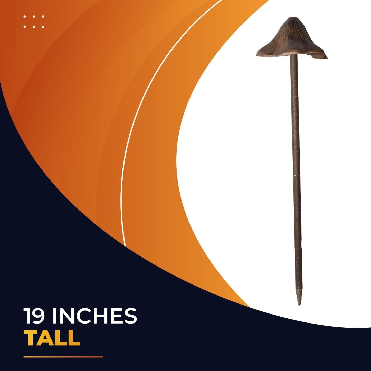 Carver’s Olde Iron 20" Aluminum Mushroom Water Hose Guides for Garden, Plants and Flower Beds Hose Guides Carver's Olde Iron