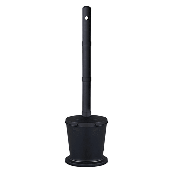 Carver’s Olde Iron Galvanized Steel Outdoor Cigarette Butt Disposal, Metal Receptacle for Commercial Use (36″ Height, 4 Gallon capacity, Black) Metal Receptacle Carver's Olde Iron