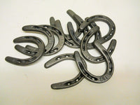 200 pc Cast Iron Horseshoes for Decorating and Crafts 3 1/2" T x 3" W