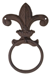 Heavy Cast Iron Railroad Spike Wall Hook for Home and Business