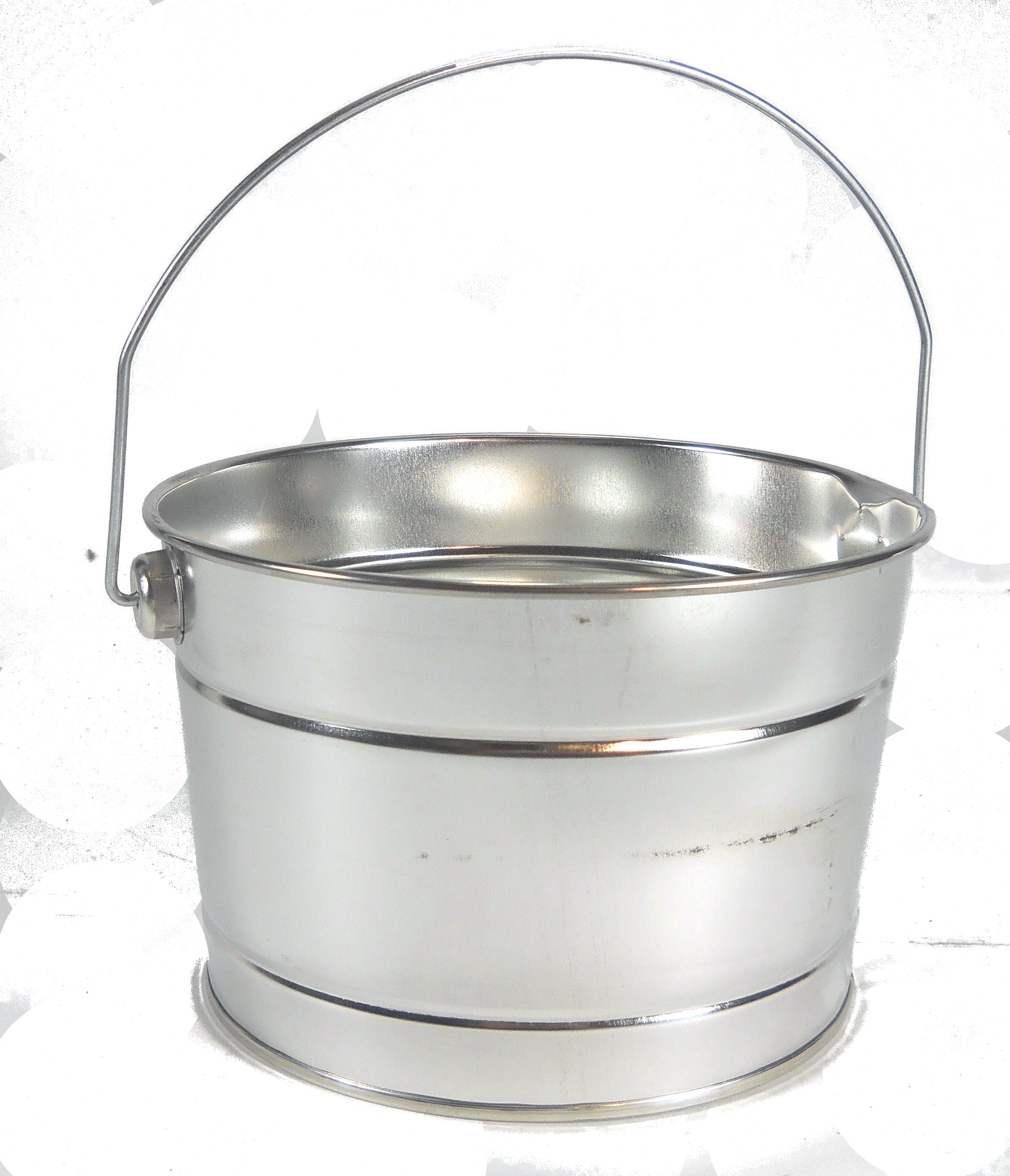 B20 1 Qt 3pc Galvanized Pails 5