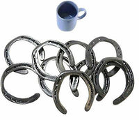 HSCLYDESDALE - Clydesdale Horseshoe LARGE Cast Iron draft friesian country decor