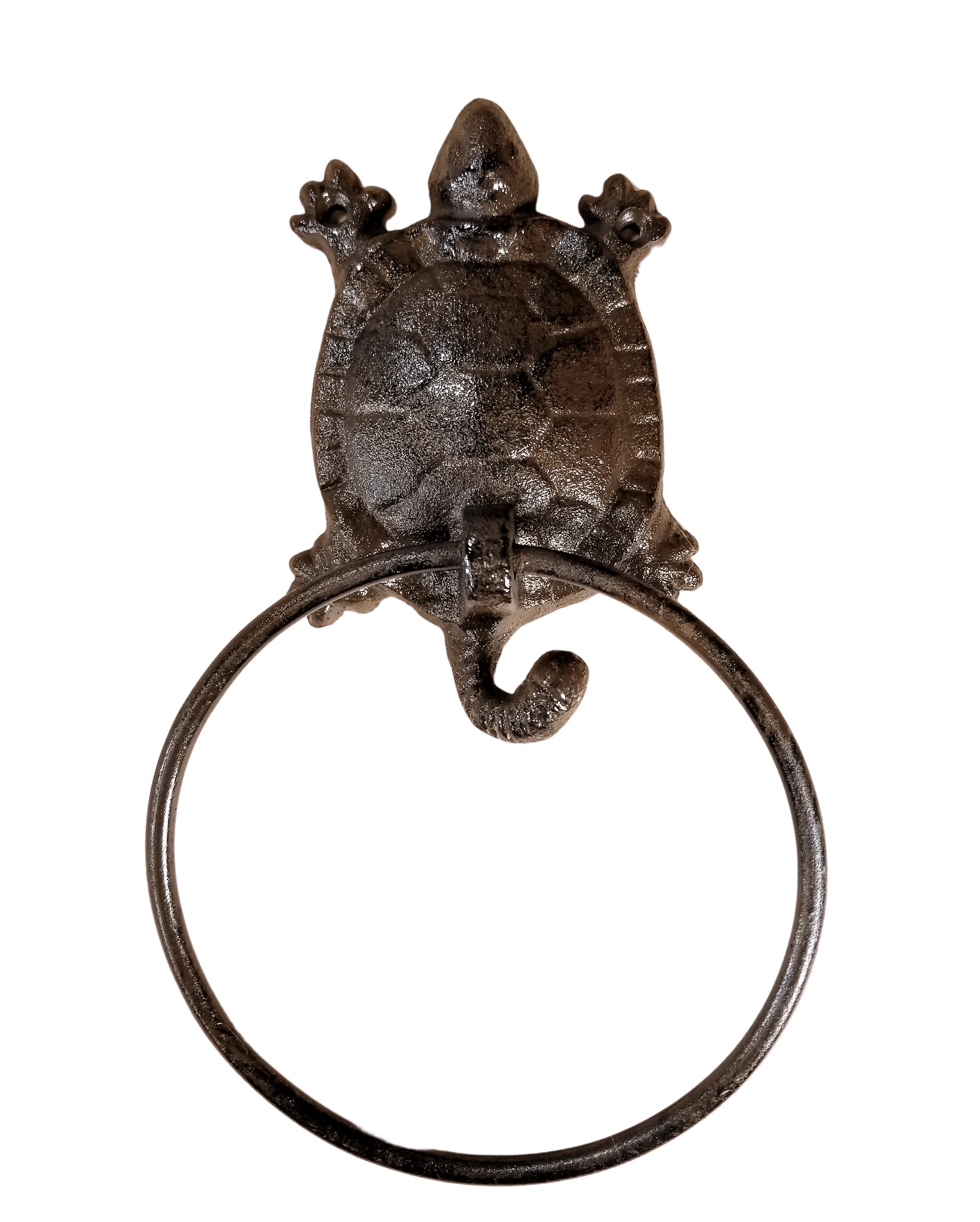 Cast Iron Turtle Towel Ring 6