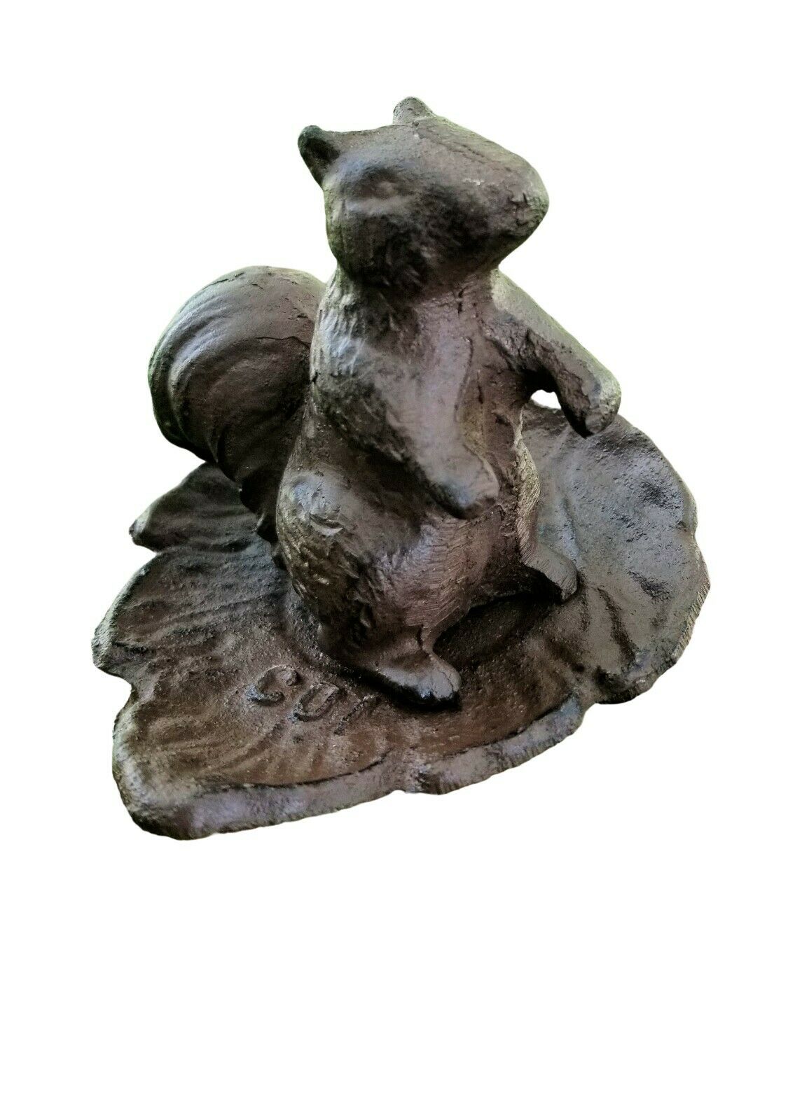 Squirrel in Leaf Aluminum Garden Water Hose Guide 19