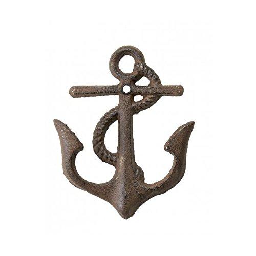 Cast Iron Anchor with double Hooks with matching screws