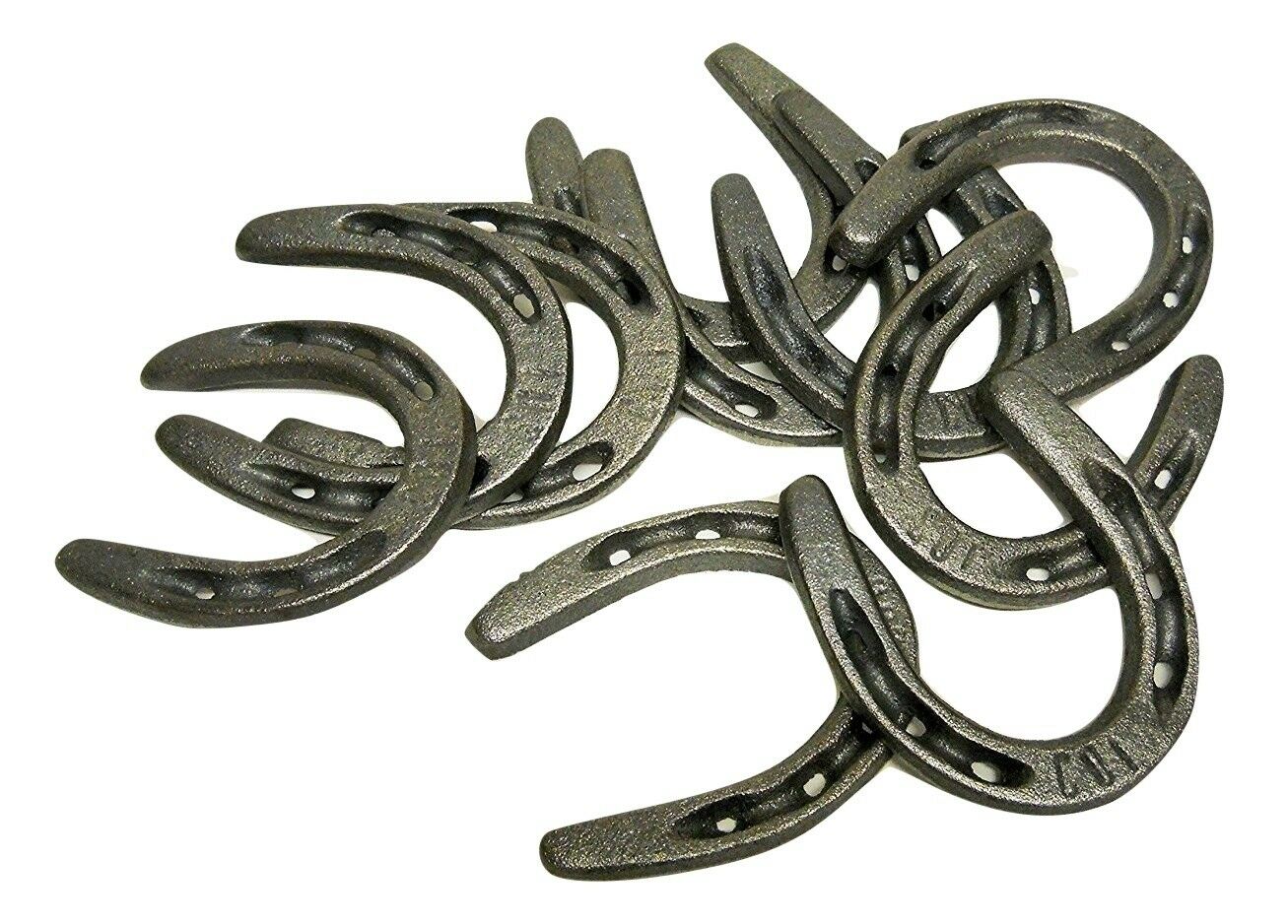 300 pc Cast Iron Horseshoe Small Pony 3 1/2 x 3 inch