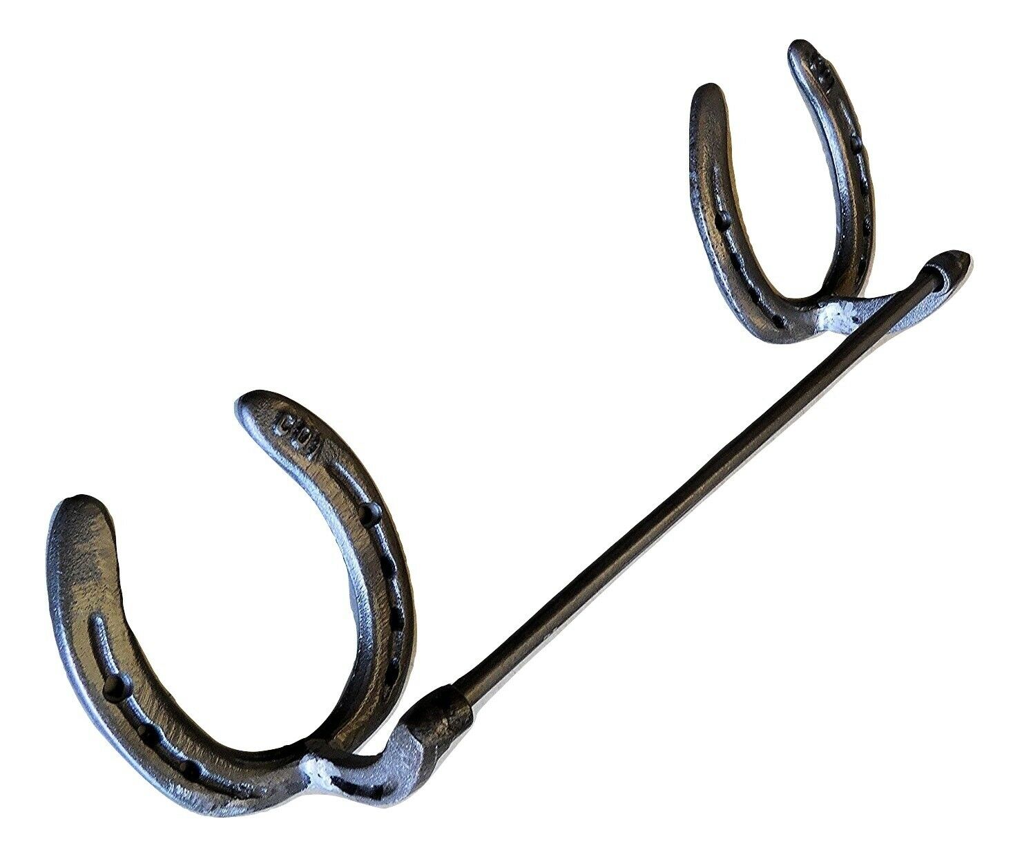 Natural Horseshoe Towel Bar 24