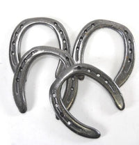 HSMINI - 25 pc Cast zinc Horseshoes  2" x 1 3/4"  (Possibly for Unicorns)