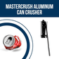 Aluminum Can Crusher Wall Mounted For Recycling - Soda Can Crusher And Plastic Bottle Crusher - Heavy Duty Can Smasher Can Crusher Carver's Olde Iron 