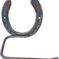 Cast Iron Horseshoe Toilet Paper Holder Gray Clear Coat Finish w/Hardware Toilet Paper Holder Carver's Olde Iron 