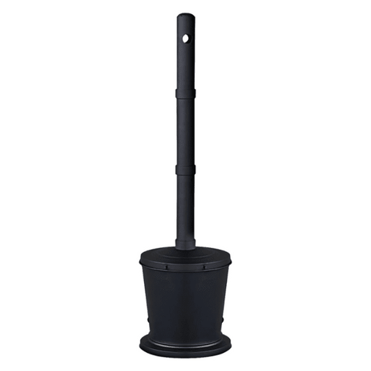 Carver’s Olde Iron Galvanized Steel Outdoor Cigarette Butt Disposal, Metal Receptacle for Commercial Use (36″ Height, 4 Gallon capacity, Black) Metal Receptacle Carver's Olde Iron 