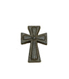 6 pc Cast Iron Byzantine Nail Cross for Crafters furniture embellishment, craft Carvers Olde Iron 