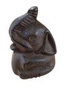 2pc Cast Iron Elephant Bookends or Paperweights Rustic Brown bookends Carvers Olde Iron 