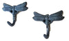 2 Dragonfly Wall Hooks Cast iron for Kitchen, Bath, or outdoors. Other Kitchen & Dining Items Carvers Olde Iron 