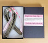Get Well Horseshoe Cancer Ribbon w/gift box and Card Healing Gift Carvers Olde Iron 
