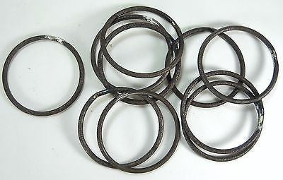 Craft County Welded Steel O-Rings – for DIY Projects, Decoration