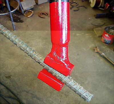 B9 Hand Rebar Bender Hickey Bar Hicky manual 1 1/8" #9 bar Concrete Tools DC Mach Inc. 