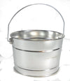 B20 1 Qt 3pc Galvanized Pails 5" wide x 4" tall w/handle bucket Baskets, Pots & Window Boxes Carvers Olde Iron 