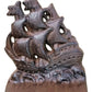 Cast Iron Sailing Ship Bookends Heavy Heirloom Quality Bookends Carvers Olde Iron 