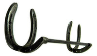 10 Cast Iron Anchor Wall Hooks with Hardware brown rustic finish
