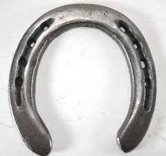10 Pc Cast Iron Horseshoes Crafting HS3 5" x 5" horseshoe Carvers Olde Iron 