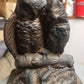 Cast Iron Owls Door Stop Vintage style Doorstops Carvers Olde Iron 