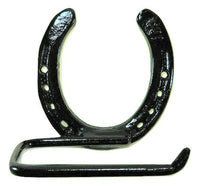 Natural Horseshoe Towel Bar 24" Cast Iron Western Decor Kitchen or Bath