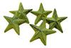 8pc Cast Iron Western decor stars 2" wide with Nail back furniture craft crafting Carvers Olde Iron 