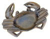 Cast Iron Crab Ashtray Nautical Decor Sailor Fishermen Gift Ashtrays Carvers Olde Iron 