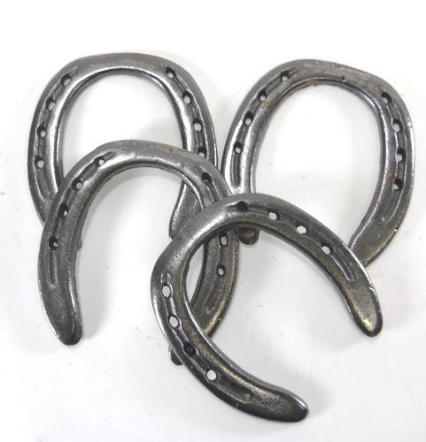 Engraved shop iron horseshoe