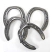 10Pc Cast Iron Horseshoes Crafting HS4 5x4.5" All-Purpose Craft Supplies Carvers Olde Iron 