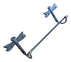 Cast Iron Dragonfly Towel Bar 24" for Bath or Kitchen bath accessories Carvers Olde Iron 